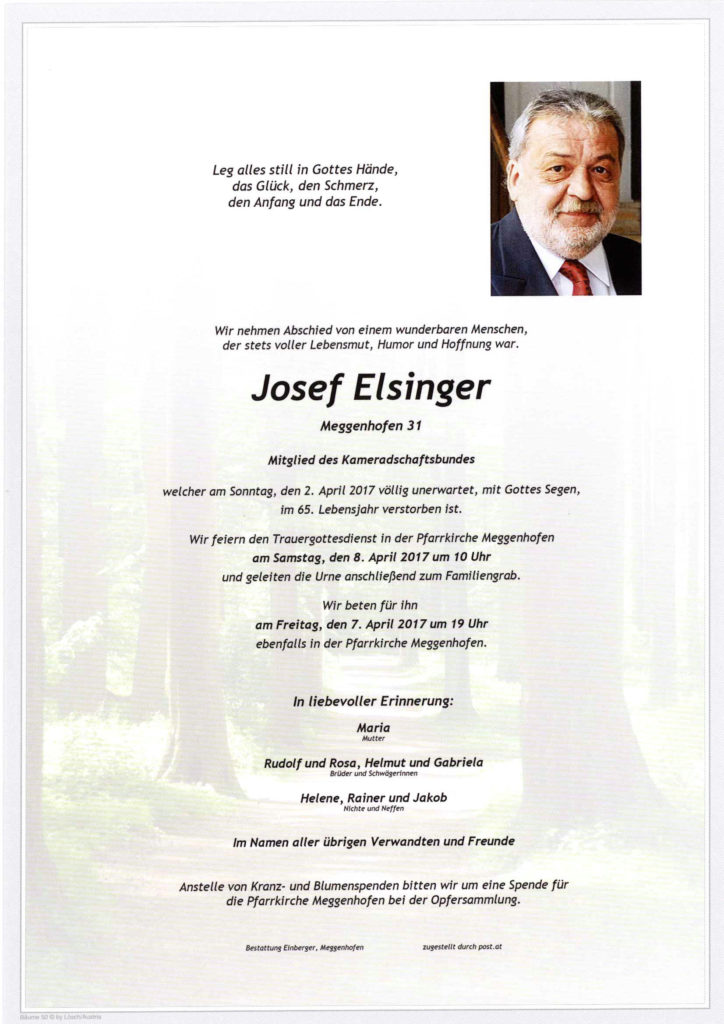 Josef Elsinger